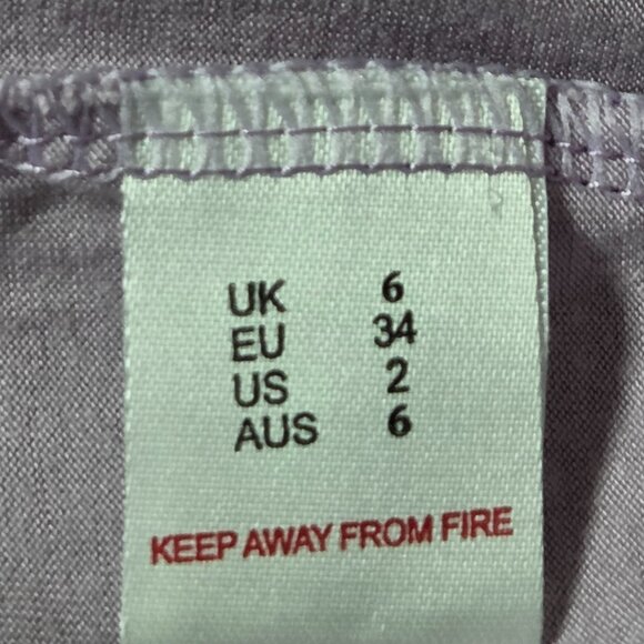 Missguided Women’s Lilac Sleeveless Mock Neck Bodycon Dress – Size 2 - Picture 5 of 6